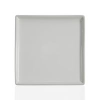Тарелка керамическая белая, для 3D, 145 мм, КВАДРАТ