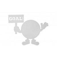Магнит металлический «Goal» 100х76х0,65