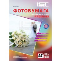 Фотобумага Premium шелк односторонняя IST, 260г/А4/50л