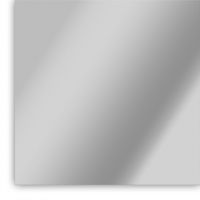 Металл серебро глянец для сублимации, 200х270х0,5 мм.(для плакетки 230х300)